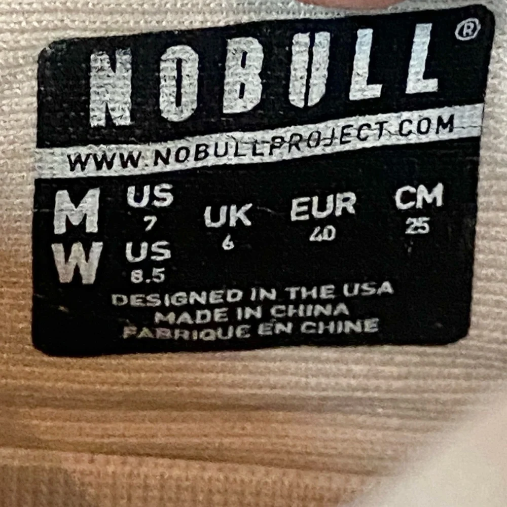 NOBULL SF Trainers Shoes Grey Athletic Sneakers Women’s 8.5 Men’s Size 7